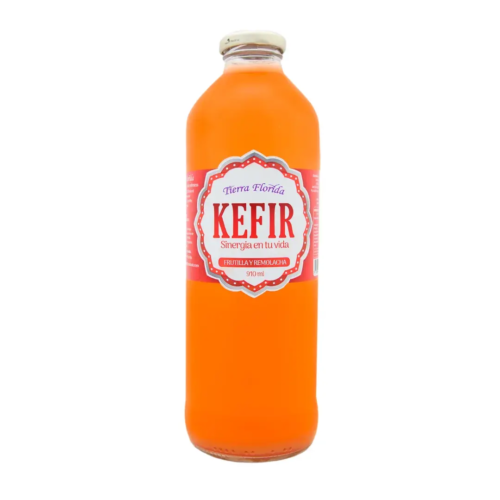 Kefir frutilla y remolacha