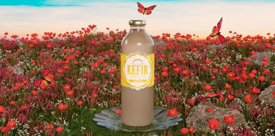 El kéfir es una BEBIDA NATURAL