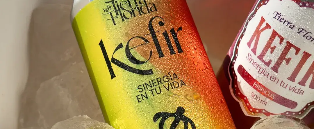 No agitar la botella de kefir